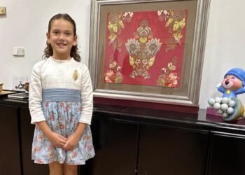 Àfrica Duarte, Fallera Mayor Infantil: «La presentación es el acto que más me gusta»