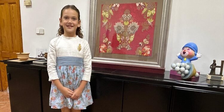 Àfrica Duarte, Fallera Mayor Infantil: «La presentación es el acto que más me gusta»