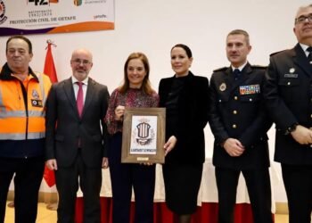 La ‘Operación Moncada’ recibe el galardón especial de Protección Civil de Getafe