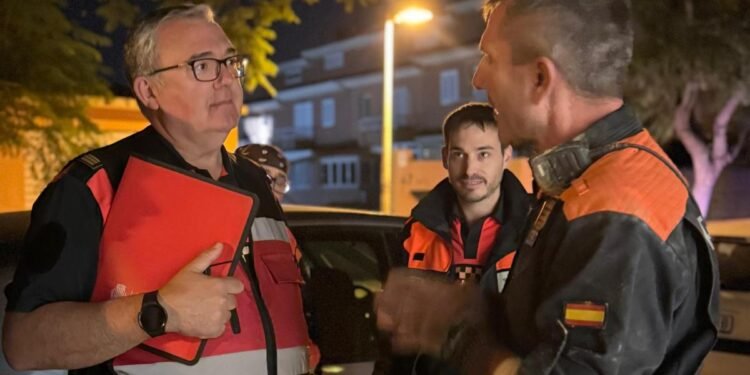 Moncada alberga el mayor operativo de voluntarios de Protección Civil de España