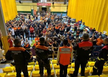 Moncada alberga el mayor operativo de voluntarios de Protección Civil de España