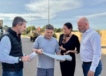 Moncada inicia la eficiencia energética y lumínica de sus tres polígonos con la instalación de 405 nuevas luminarias