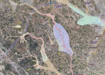 Los barrancos del Carraixet y Palmaret dibujan el mapa de zonas inundables de Moncada