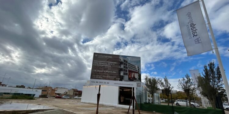 Una promoción inmobiliaria agita el mercado de la vivienda en Moncada
