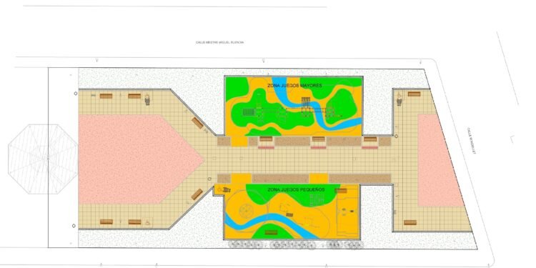 Así será el parque mestre Miguel Buendía