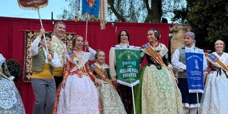 Premios Fallas Infantiles: Badia primer premio en el año de su 40 aniversario