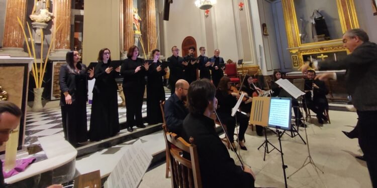 La Coral Catedralicia interpreta ‘Miserere Barroco’ en el concierto sacro de Moncada