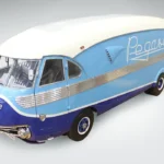 Maqueta de vehículo clásico de Alejandro Marín. Pegaso