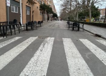 La peatonalización del vial sud de la Mediterrània pendiente de fondos de la UE