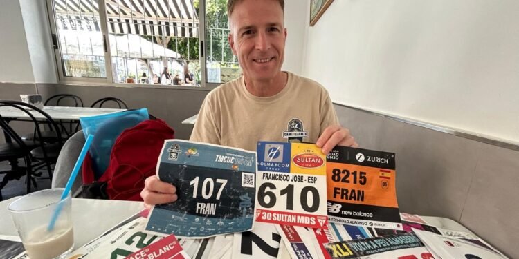 El moncadense Fran Martínez acumula más de 50.000 Km en ultramaratones