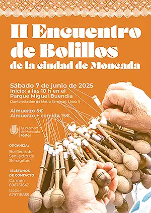 II encuentro de bolillos de Moncada