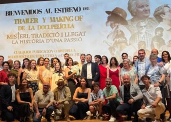Alfombra roja en Moncada en el estreno del tráiler de ‘Misteri, tradició i llegat’
