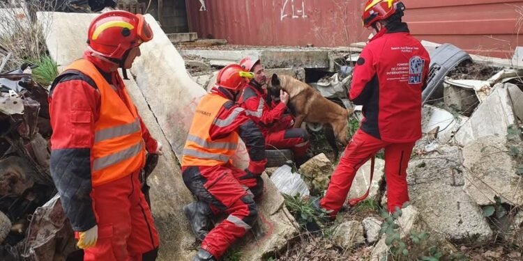 Moncada acoge un simulacro internacional de terremoto con más de 60 rescatistas