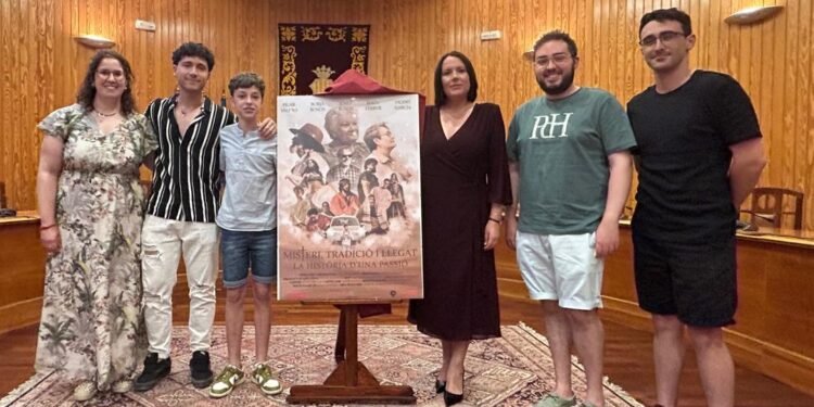 Un cartel de cine para el primer documental sobre el Misterio de la Pasión