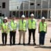 Mazón visita en Moncada junto a la alcaldesa las obras de la planta de Edwards