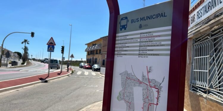 Moncada destina 100.000 euros en los presupuestos para un nuevo bus urbano