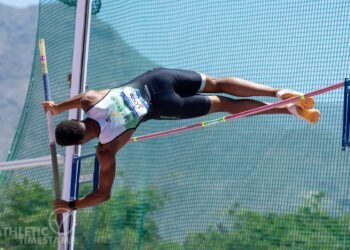 Tayb Loum y Lara Cruz del club Sprint Moncada buscan plaza para el europeo