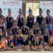 Exhibición del club de Gimnasia Rítmica de Moncada en el festival de fin de curso