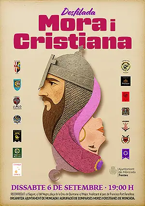 Cartel Desfilada Mora i Cristiana Moncada 2025