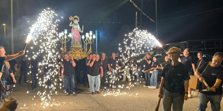 Fin de fiestas a Santa Bárbara en Badia
