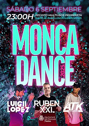 Carteles Fiestas de Moncada 2025