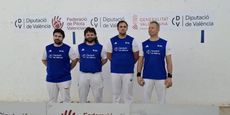 Pilota | CPV Moncada B guanya la 2a Copa d’escala i corda Diputació València