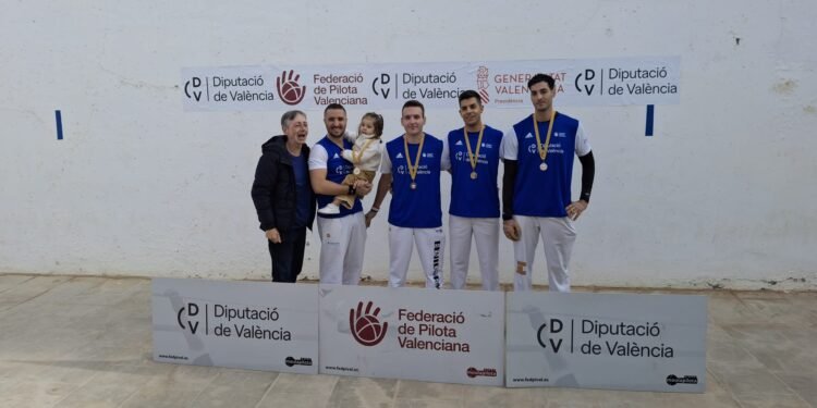 Pilota | Moncada A subcampió de la Copa Diputació i l’infantil 4t lloc en el provincial