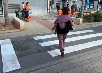 Plan de mejora de la seguridad vial y de la señalización horizontal en Moncada