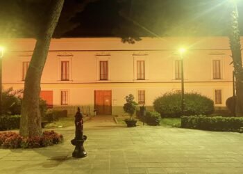 Montcada il·lumina de groc la façana de l’ajuntament pel Dia de l’espina Bífida