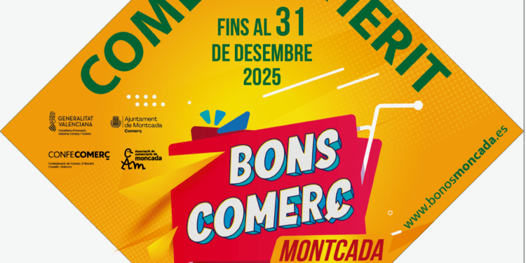 Los bonos comercio Moncada salen a la venta este jueves 18 de diciembre