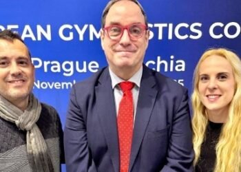 Sara Moreno revalida por tercer año su cargo técnico en la European Gymnastics