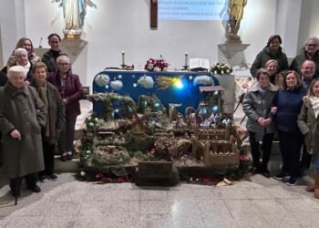 El belén monumental de San Isidro de Benagéber obra del artesano Diego Cazorla