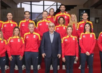 Sara Moreno embajadora de la campaña escolar «Todos Olímpicos» del COE