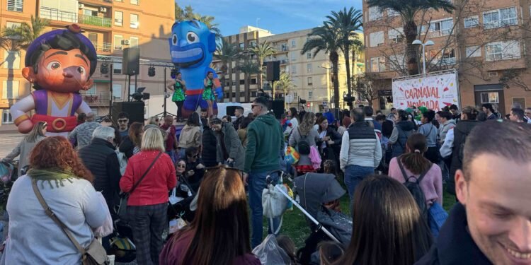 El super fin de semana de Carnaval llena de animación las calles de Moncada