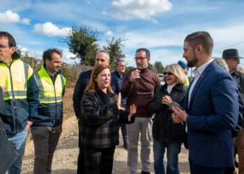 Las obras del Camí Vell de Llíria facilitan la conexión entre los polígonos de Aemon