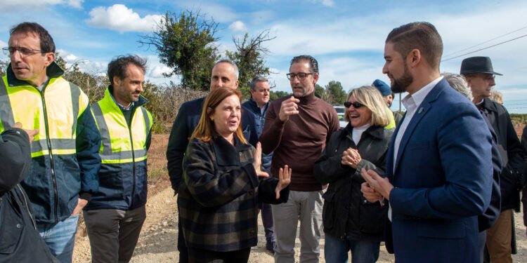 Las obras del Camí Vell de Llíria facilitan la conexión entre los polígonos de Aemon