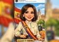 La alcaldesa de Moncada comparte en redes sociales su imagen generada por IA