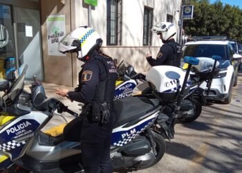 La Policía Local de Moncada se refuerza con 3 agentes motorizados en las calles