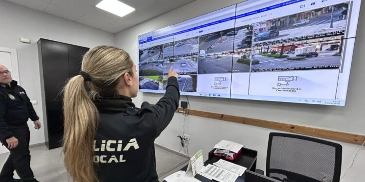 Así funciona el sistema de cámaras de videovigilancia en los accesos a Moncada