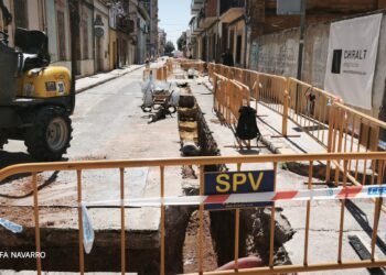 La operación asfalto en 16 calles pondrá patas arriba varias zonas de Moncada