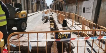 La operación asfalto en 16 calles pondrá patas arriba varias zonas de Moncada