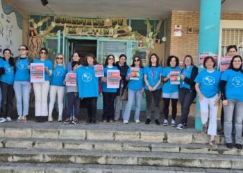 Docentes del Blasco se unen a la protesta de mayor inversión en la educación pública