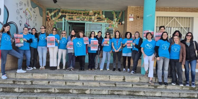 Docentes del Blasco se unen a la protesta de mayor inversión en la educación pública