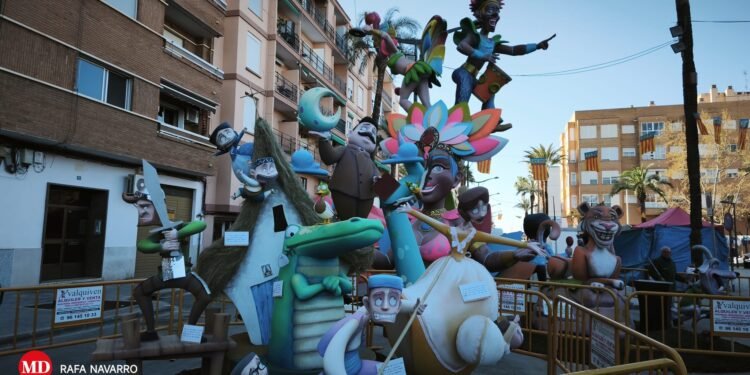 Falla El Mercat en imatges