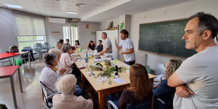 Un taller ensenya a elaborar cosmètica natural i promou hàbits saludables