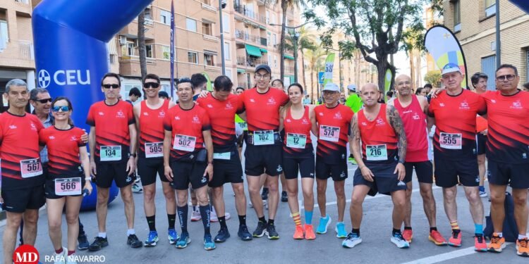 Más de 1.400 corredores se dan cita en la media maratón y 10k de Moncada