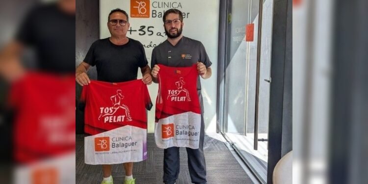 Clínica Balaguer patrocinador oficial del C.C. Tos Pelat Moncada temporada 2026