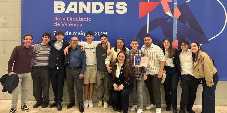 Vicent Benedicto de la Unió Musical premio al mejor solista del Certamen Provincial