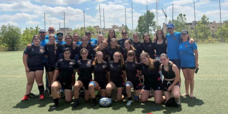 Las Valquirias rugby plagado de jugadoras de Moncada subcampeonas de España