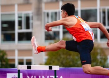 Marc Romero del Club Atletismo Moncada, bronce en el campeonato de España con la selección valenciana